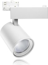 Noxion LED Railspot Spot Stella Wit 24W 2024lm 36D - 930 Warm Wit | Beste Kleurweergave.