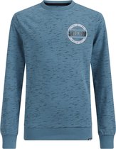 WE Fashion Jongens gemêleerde sweater met opdruk