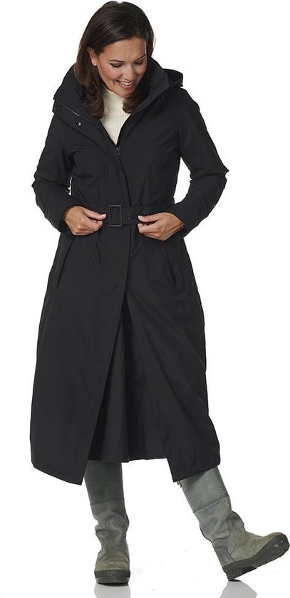 Montreal long raincoat black