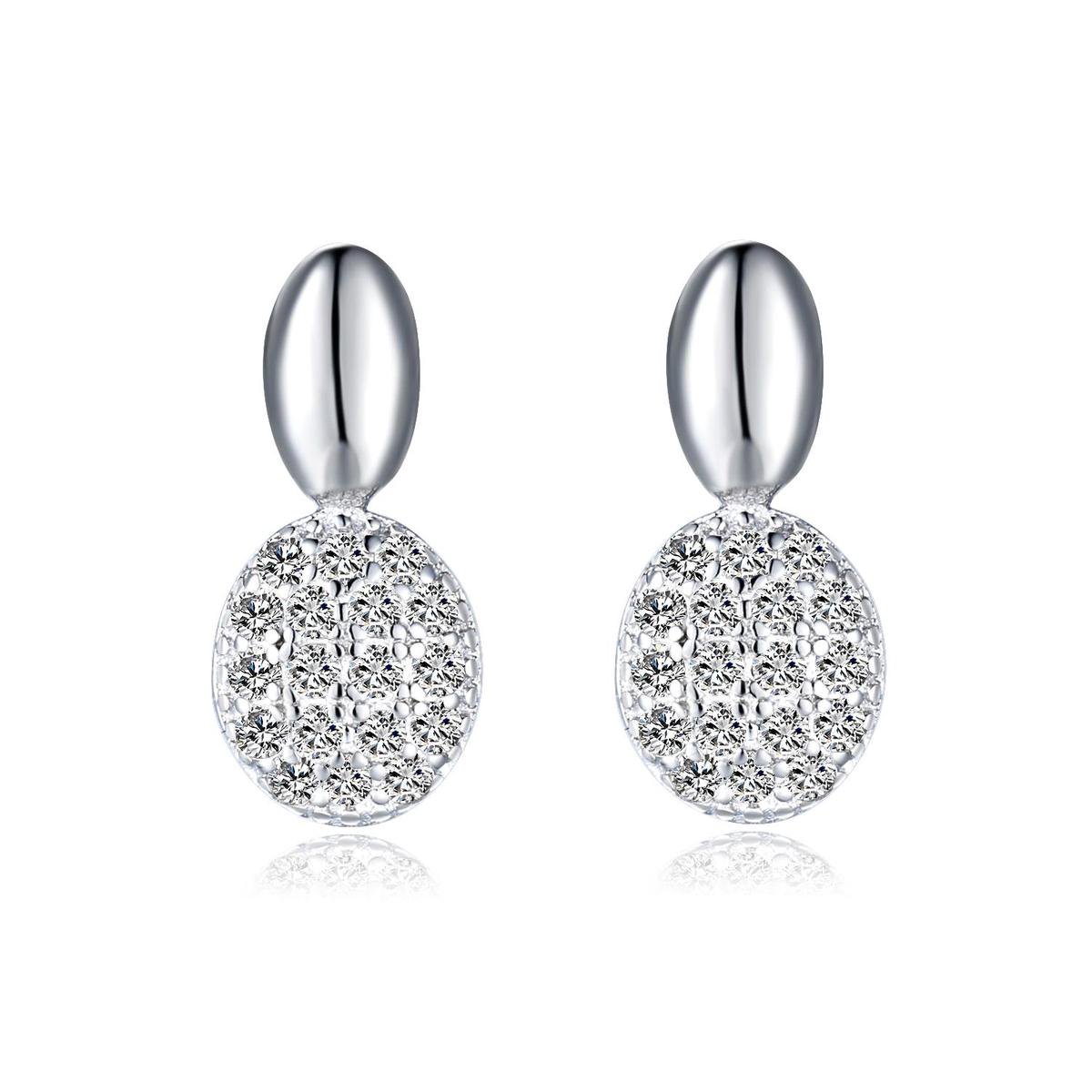 Di Lusso - Oorstekers Rodez - Zirkonia's - Zilver 925 - Dames - 13 mm