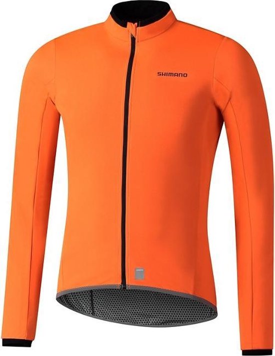 SHIMANO WINDFLEX Fietsjack Oranje