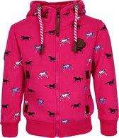 S&C Vestje paardjes roze limited Kids & Kind Meisjes Roze - Maat: 146/152