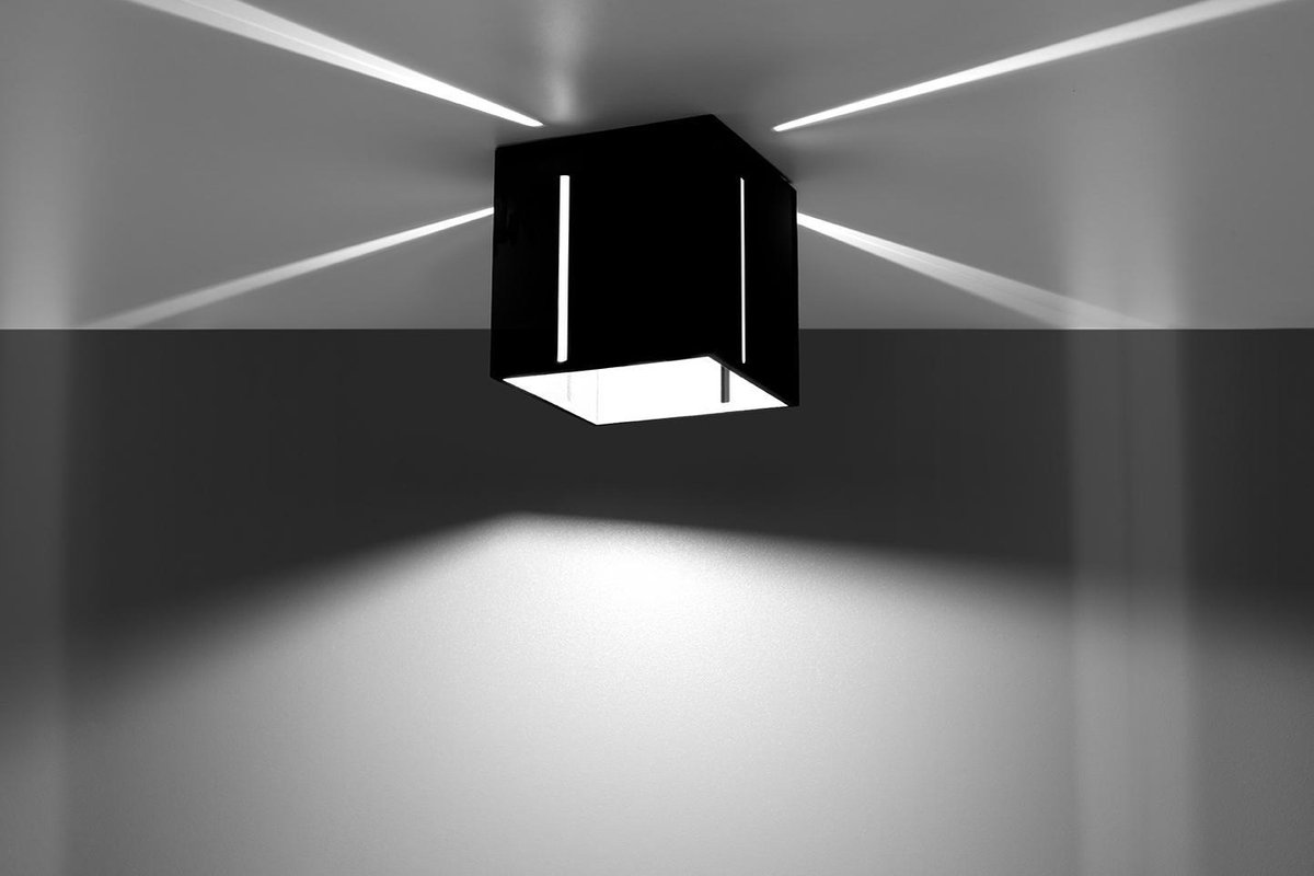 Sollux Lighting - Plafondspot PIXAR zwart
