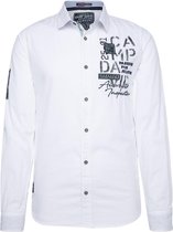 Camp David ® shirt met lange mouwen en artwork op de achterkant