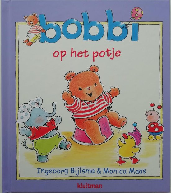 Bobbi - op het potje - XL-formaat 23 x 26 cm - cover