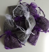 biologische lavendel 10 zakjes paars/wit