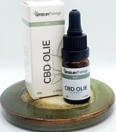 Amsterhemp CBD olie – Full Spectrum – Biologisch – 15 % – 10 ml