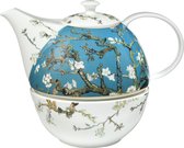 Goebel® - Vincent van Gogh | Theepot "Amandelboom Blauw" | Porselein, Theekan 1,2 liter