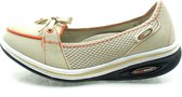 WALKMAXX - Fitness Dames Mokassins - Beige - UK 7.5 I EU 41