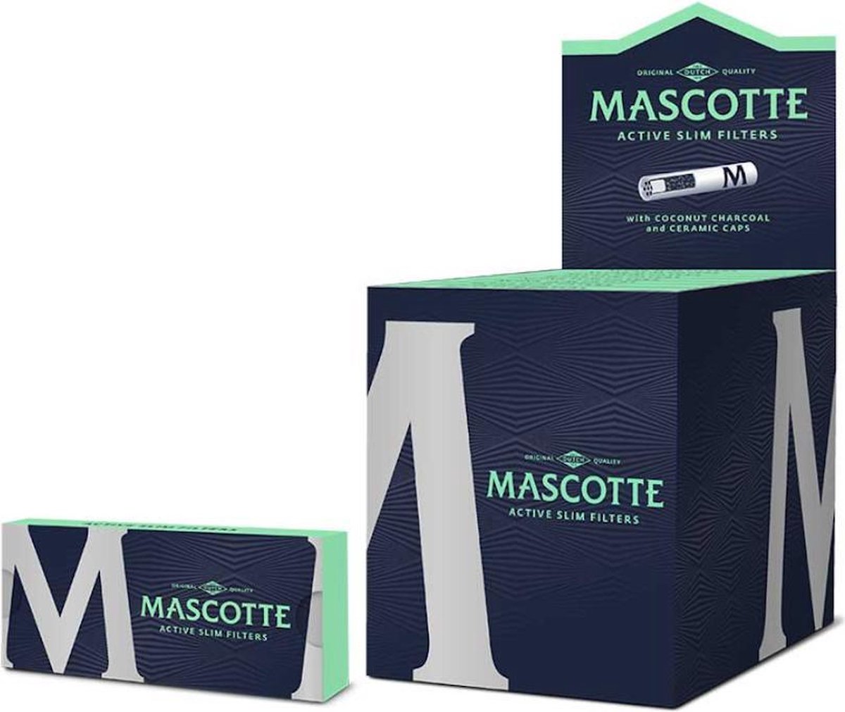 Mascotte Active filters 6 mm - Mascotte filter - Mascotte tips - 50 stuks |  bol.com