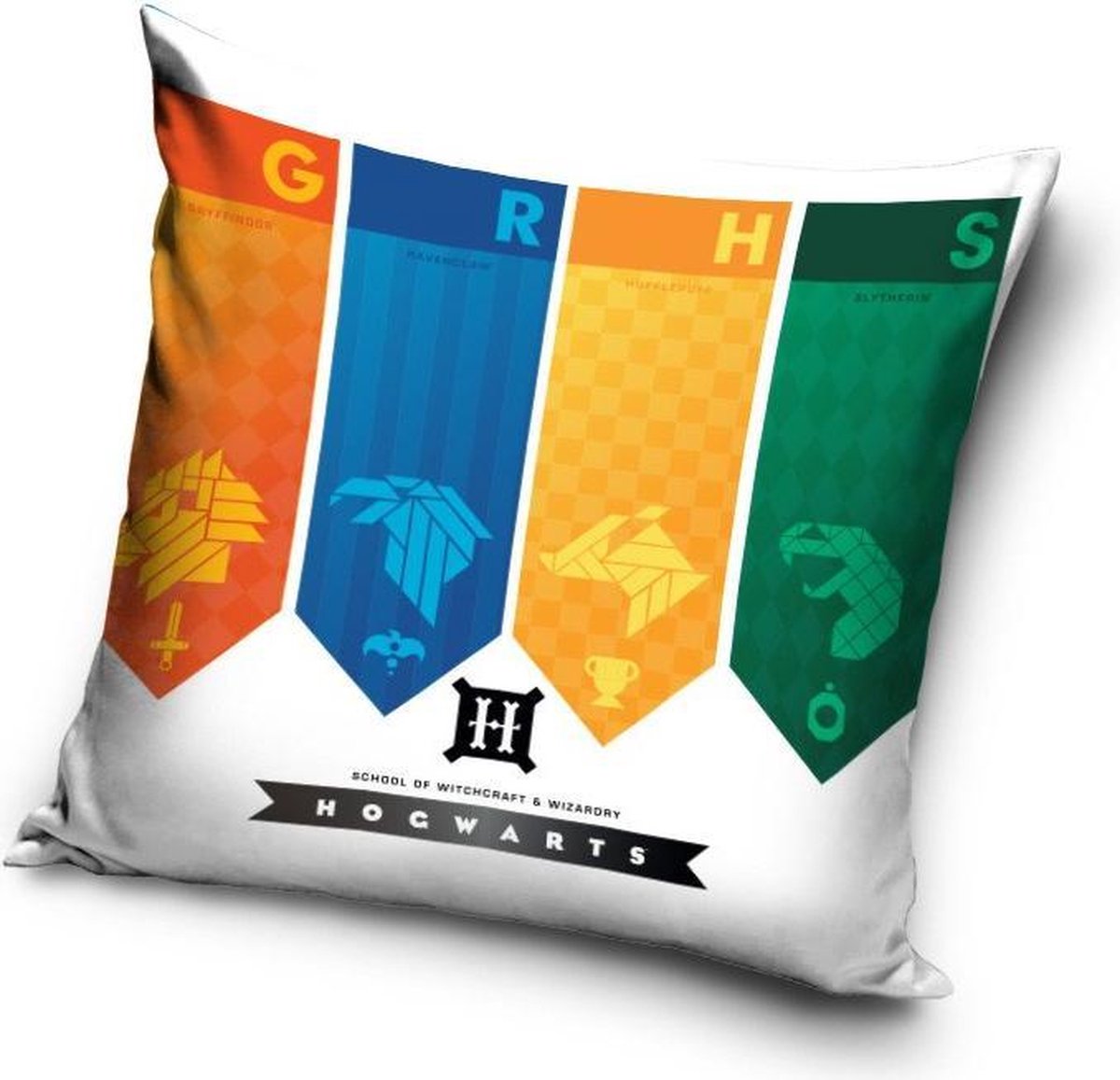 Carbotex Harry Potter - Sierkussen Kussen 40x40 cm inclusief vulling