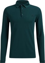 WE Fashion Heren hybrids slim fit polo