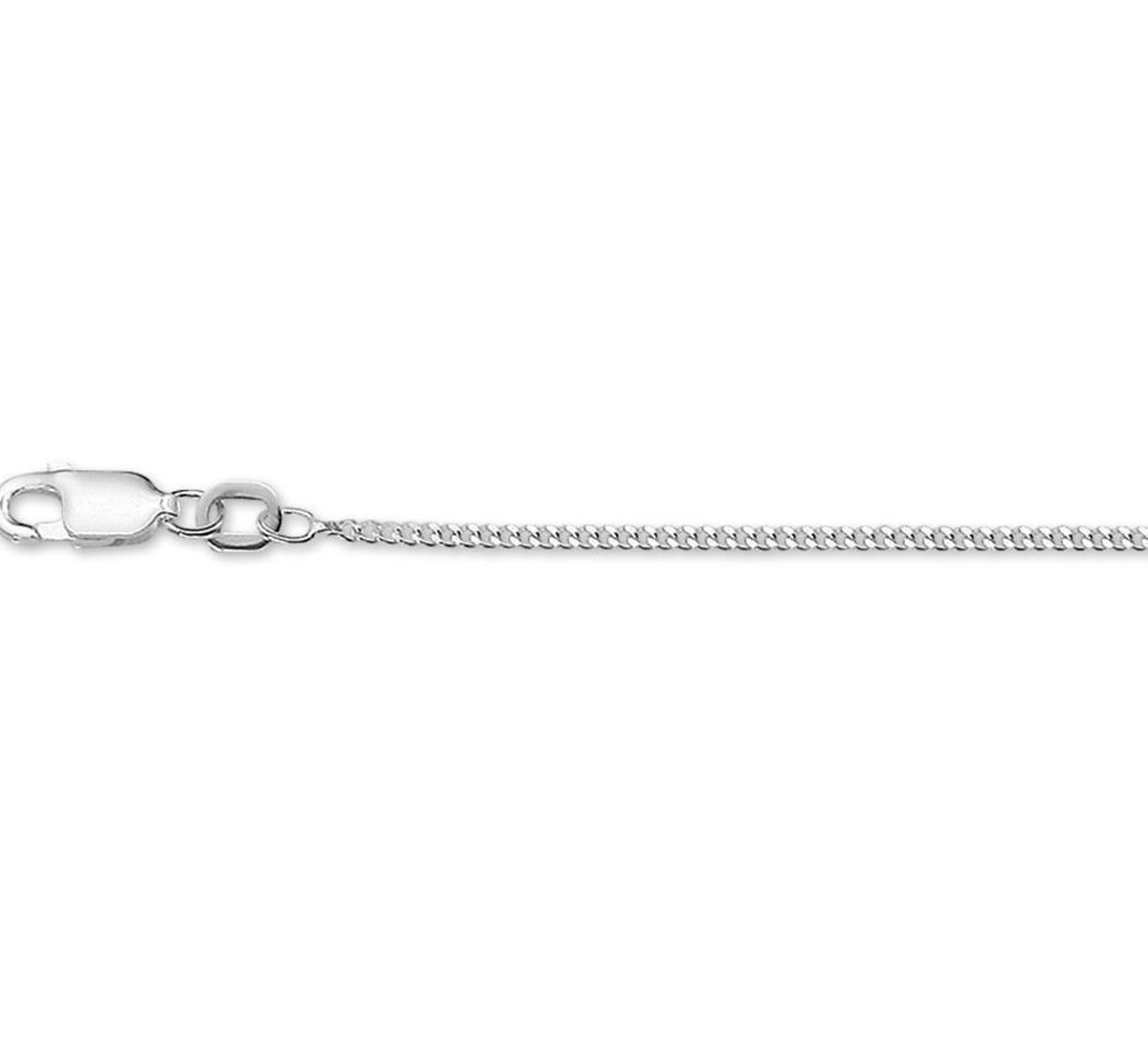 YO&NO - Ketting - Zilver - Gourmet - 1,4 mm - 60cm - Sieraden vrouw - Heren - Zilver 925