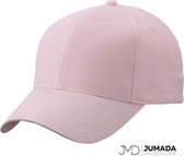 Jumada's Baseball Cap - Baseball Pet - Met 6 Panelen - Katoen - Lichtroze