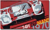 24 Hours Of Le Mans Print Poster Wall Art Kunst Canvas Printing Op Papier Living Decoratie 20x30cm Multi-color