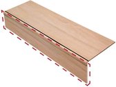 Traprenovatie stootbord (5 stuks) | Eiken onbehandeld | 2x 130 x 20 cm + 3x 113 x 20 cm