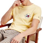 Tommy Hilfiger Circle Chest T-shirt - Mannen - Geel