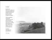 Acacia – Griendhout – maçonniek gedicht in fotolijst zwart aluminium 30 x 40 cm