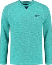 Gabbiano T-shirt T Shirt Met Lange Mouwen En Ronde Kraag 151760 Island Green 510 Mannen Maat - S