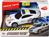 auto Belgische Politie jongens 15 cm wit 1:32