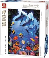 legpuzzel Dolphins Rocks 1000 stukjes