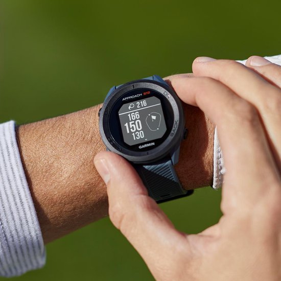 Garmin Approach S12 Smartwatch - Golfhorloge - Met GPS Tracker - Hoge Resolutie - 5ATM Waterdicht - Zwart van Garmin — afbeelding 5