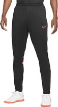 Nike Dry Academy Sportbroek - Maat XL  - Mannen - zwart - rood