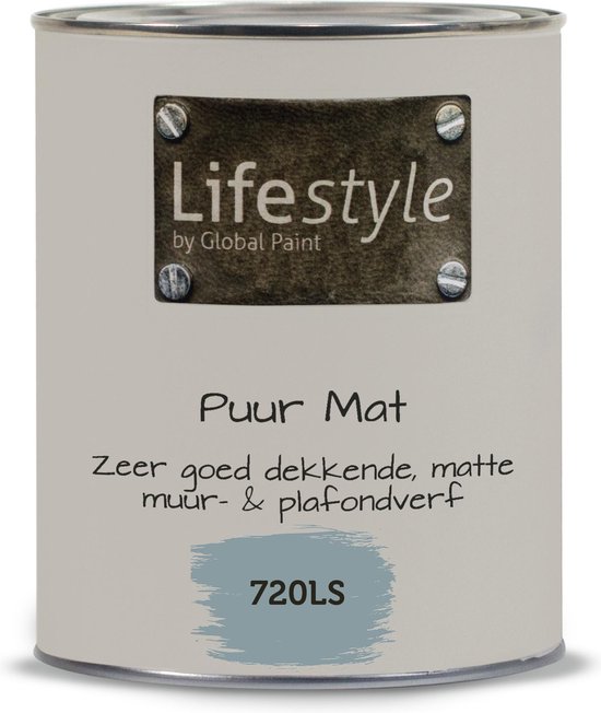Lifestyle Moods Puur mat | 720LS | 1 liter | Goed dekkende muurverf |  bol.com