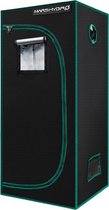 Mars Hydro® Kweektent - 70 x 70 x 160 cm - Growtent - 1680D nylon - Groeitent - 99% reflecterende folie - Waterdicht - Uitneembare vloer