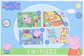PEPPA PIG -4 IN 1 PUZZEL