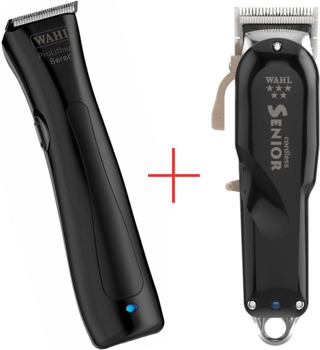 Wahl Senior cordless + Wahl Beret Stealth trimmer