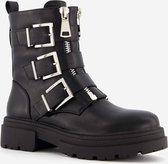 Blue Box dames biker boots - Zwart - Maat 40