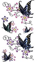 TG013 Butterfly Tattoo/Tijdelijke Tattoo/Plak Tattoo/Vlinder Tattoo/Festival Tattoo/Nep Tatoeage/Fake Tatoeage/Festival Tatoeage/Plak Tatoeage/Tijdelijke Tatoeage/Temporary Tatoeag