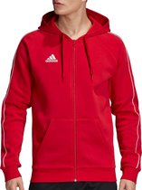 Veste de sport adidas Core 19 - Taille S - Homme - Rouge - Wit