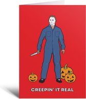 Halloween - Creepin' It Real - Kaart - Halloween decoratie - Film - Pompoenen - Michael Myers