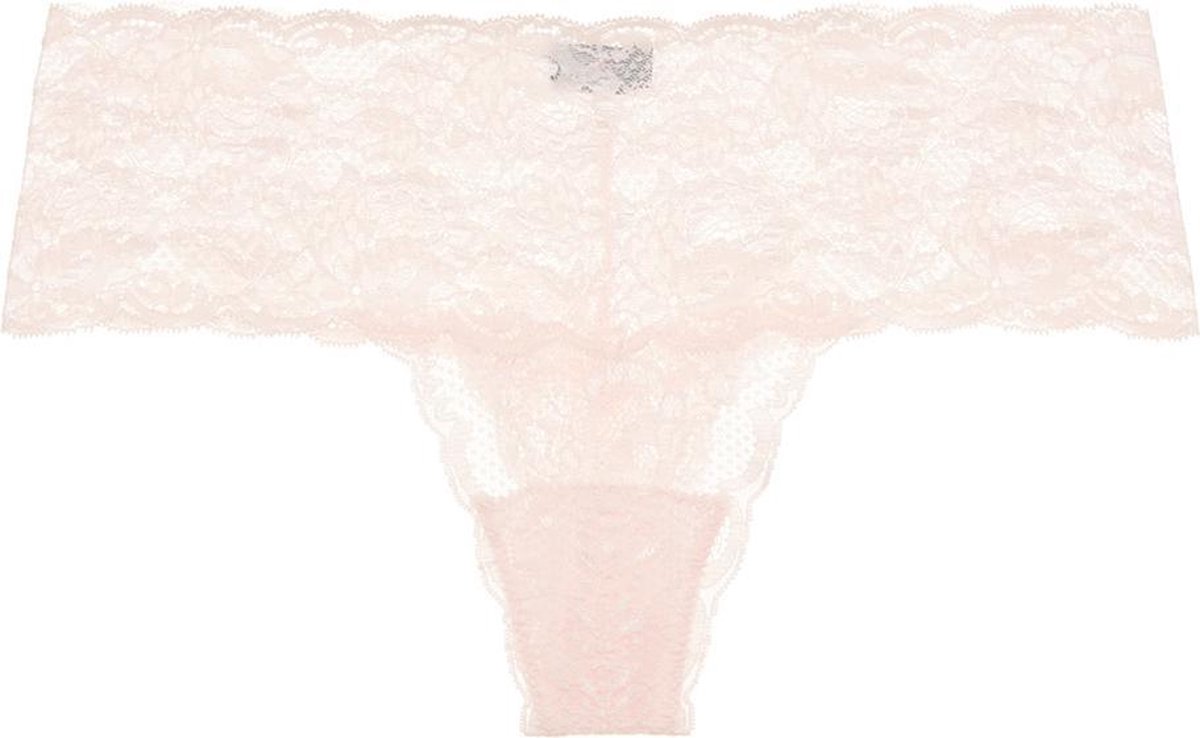 Cosabella Never Say Never Comfie Cutie String - PINK LILY - Maat L/XL