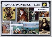 Beroemde moderne schilderijen – Luxe postzegel pakket (A6 formaat) : collectie van verschillende postzegels van beroemde moderne schilderijen – kan als ansichtkaart in een A6 envel