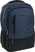 Daniel Ray Pinellas Laptop Rugzak - 17 inch - Jeans Blauw