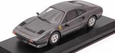 De 1:43 Diecast Modelcar van de Ferrari 208 GTB Turbo van 1980 in Grey Metallic. De fabrikant van het schaalmodel is Best Model. Dit model is alleen online verkrijgbaar