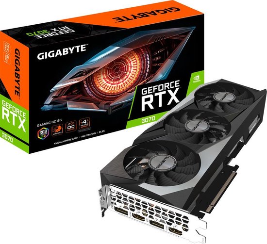 Gigabyte Geforce RTX 3070 Gaming OC rev2.0 LHR - Videokaart