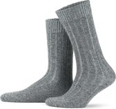 Alpaca Sokken | GoWith | 2 paar | unisex | heren | dames | Gezellige wollen sokken | Gemaakt van alpaca garen | Gebreide sokken voor heren en dames | Valentijn cadeau | Maat: 35-38