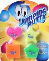 slijm Jumping Putty junior siliconen 4 stuks roze