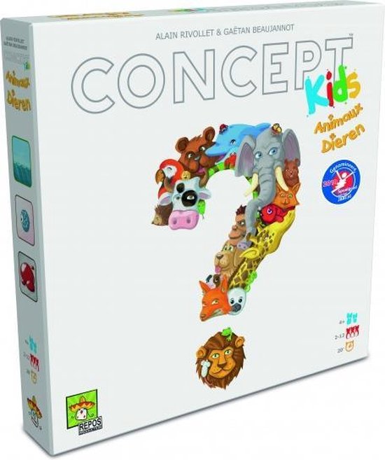 Afbeelding van het spel bordspel Concept Kids Dieren (NL)