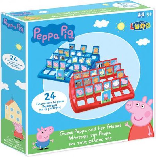 Afbeelding van het spel kinderspel Peppa Pig junior rood/blauw