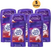 Lady Speed Stick Cool Fantasy Deodorant Stick - 48H Zweet Bescherming & Anti Witte Strepen - Populairste Anti Transpirant Deo Stick - Deodorant Vrouw - 5-Pack