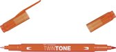 Tombow Twintone marker 76 carrot orange