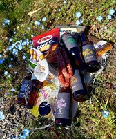 kadootjethuis.nl bierpakket op een pallet