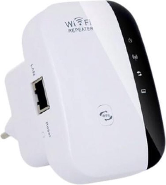 Poging neerhalen Kolibrie Wifi Repeater 300 MBPS Draadloos - Internet Versterker Stopcontact - Router  - Extender... | bol.com