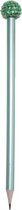 potlood diamant junior 19 cm hout groen