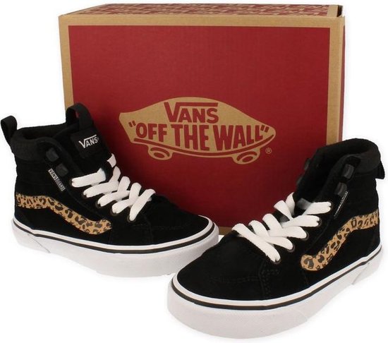 Vans MY Filmore Hi Vansguard Meisjes Sneakers - Black/Cheetah - Maat 27 |  bol.com